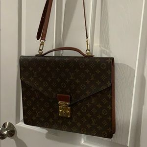 Louis Vuitton briefcase ambassador